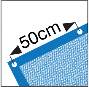 PVC fijnmazig containernet