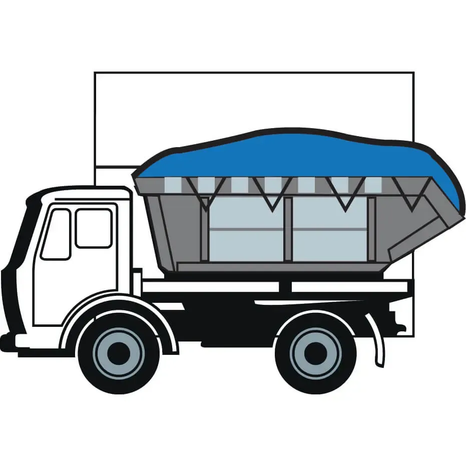 PVC containerkleed